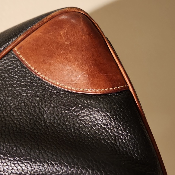 ❤️ VINTAGE DOONEY & BOURKE PEBBLED LEATHER BAG / PURSE - Picture 7 of 16